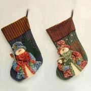 21`` Stocking w/Snowman (21`` Stocking w/Snowman)