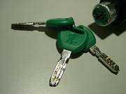 key and cylinder (Schlüssel und Zylinder)