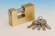 Brass padlock (Латунь замок)