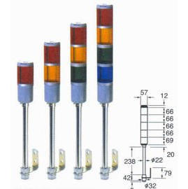 Hazard Warning Tower Lights Suitable for Factory Machines