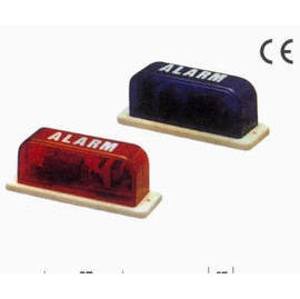 Mini-Strobe Light and Security Alarm with Screw-Fixed Lens of Red or Blue (Mini-lumière stroboscopique et d`alarme de sécurité à vis fixe l`objectif de)