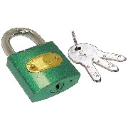 HIGH SECURITY IRON PADLOCK (CADENAS DE HAUTE SECURITE DE FER)