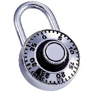 COMBINATION PADLOCK (COMBINAISON CADENAS)