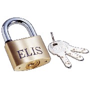 KABA KEY BRASS PADLOCK (KABA KEY Cadenas en laiton)