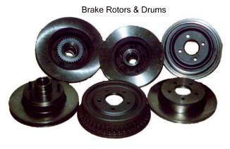  Brake Rotors, Auto Parts (Тормозные роторы, автозапчастей)