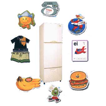 Supply Flat Fridge Magnets, Magnetic Puzzle