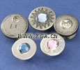  Fashionable Jean Button With Rhinestone ( Fashionable Jean Button With Rhinestone)