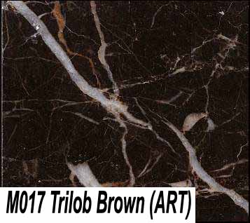  Marble Trilob Brown