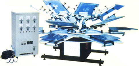  Silk Screen Printing Flocking Machine