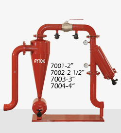  Hydrocyclone System With Vertical-Filter (Hydrozyklon System mit Vertikal-Filter)