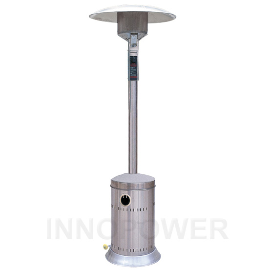  Deluex Stainless Steel Patio Heater W / O Table (Deluex terrasse en acier inoxydable Chauffe W / O Tableau)