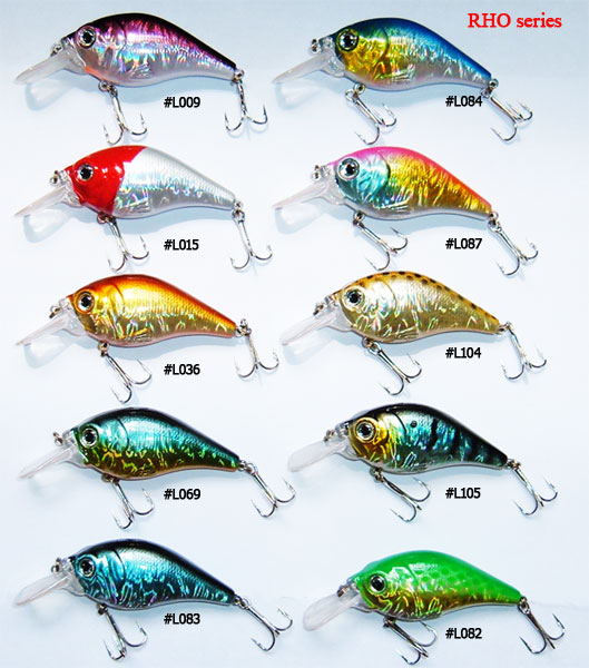  Crank Baits & Hard Plastic Lures For Bass Lures (Crank Baits & Lures Hard plastique Pour Lures Bass)