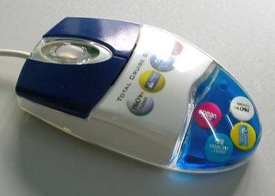  Aqua Gift Mouse With Multi Customer Made Floater (Aqua Geschenk-Maus mit Multi Customer Made Floater)