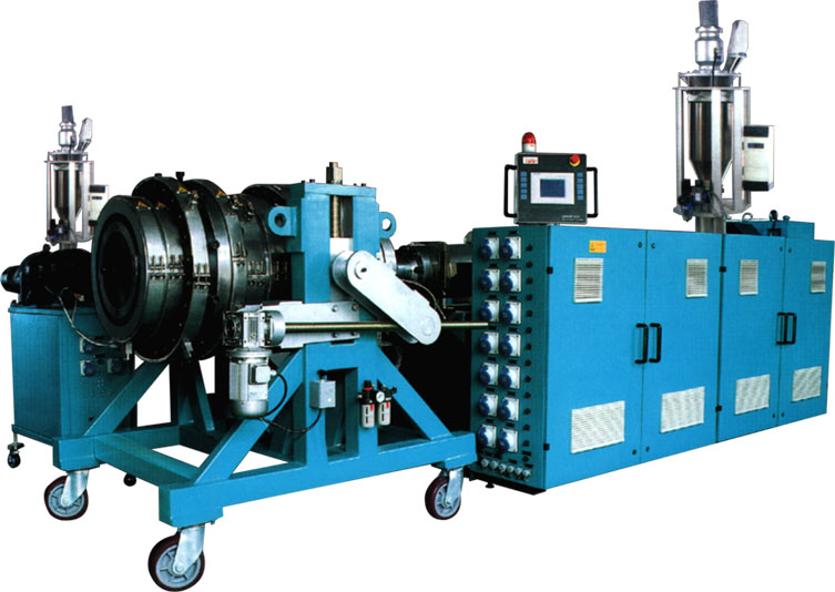  HDPE / PVC / PPR Pipe And Hose Extrusion Machinery ( HDPE / PVC / PPR Pipe And Hose Extrusion Machinery)
