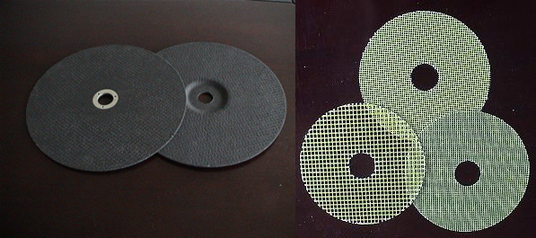  Fiberglass Reinforced Cloth & Discs For Resin Bonded Abrasive Wheels (Fiberglass Reinforced les gants et les disques pour la résine abrasifs agglomé)