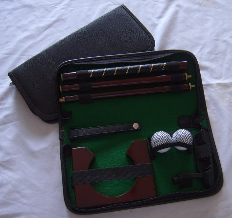  PU Or Leather Bag Executive Office Golf Putter Set (PU ou en cuir Sac Bureau exécutif Golf Putter Set)