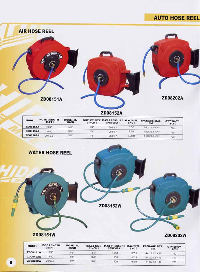  Recoil Hose Reel (Recoil Bobine de tuyau)