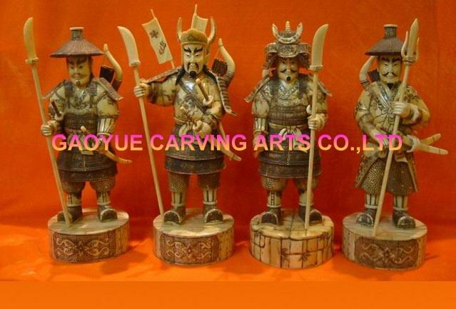  Bone Samurai Swords, Bone Samurai Warriors