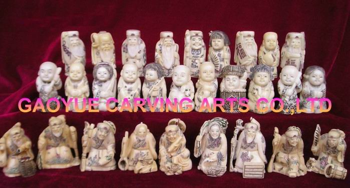  Mammoth Netsukes / Bone Ivory Netsukes (Mammoth Netsukes / Bone Ivory Netsukes)