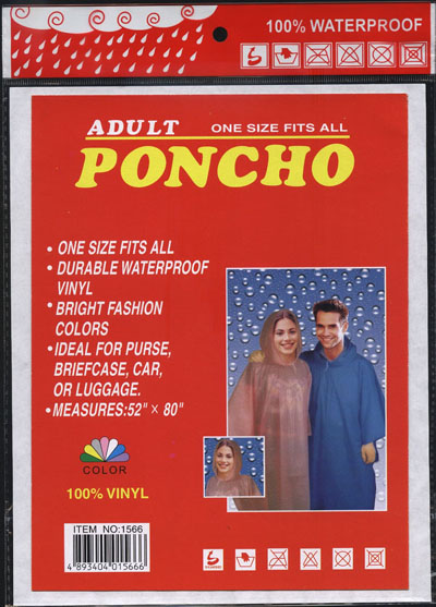  PE Poncho ( PE Poncho)