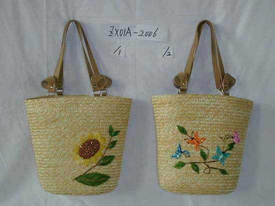  Handwoven Straw Handbags (Солома сумки ручной работы)
