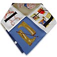  Printing Silk Scarf ()