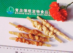  Dried Chicken Breast Meat With Cowskin Stick (Poitrine de poulet à la viande séchée Avec Étui Stick)