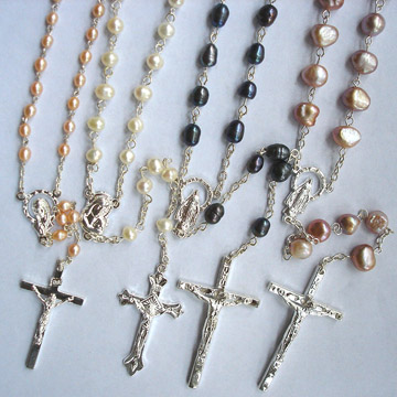  Shell Rosary, Rosary Bracelet