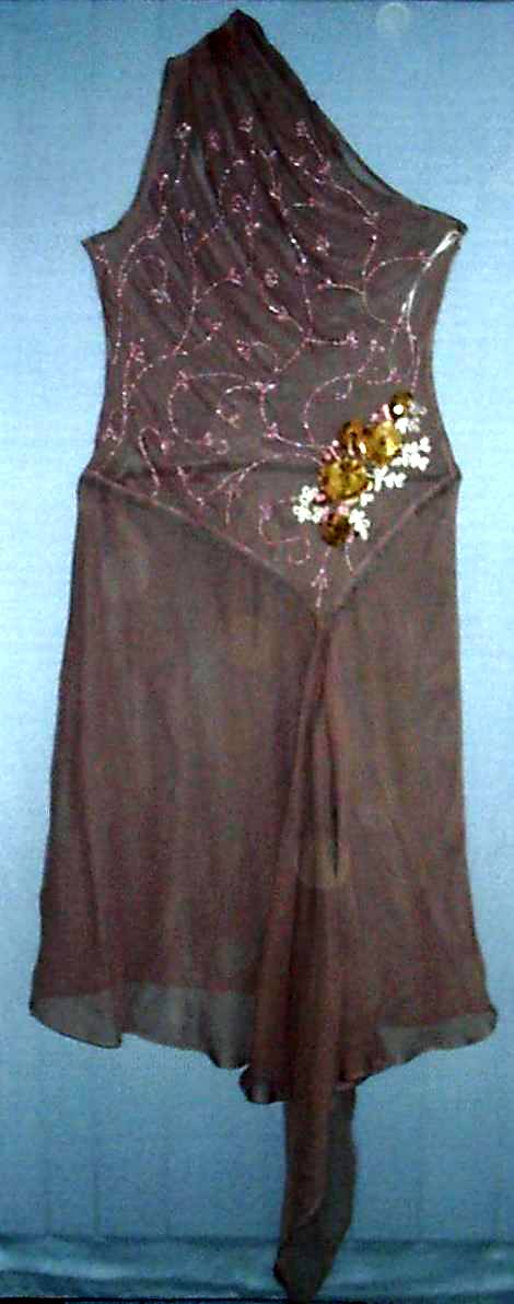  Beaded Silk Dress ( Beaded Silk Dress)