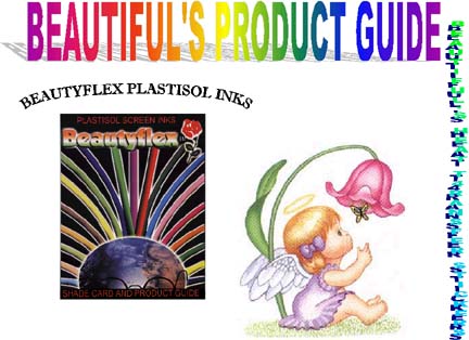  Beautyflex True Tone Process Plastisol Inks For Transfer Printing