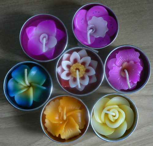  Flower Tea Light Candle ( Flower Tea Light Candle)