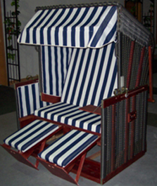  Wicker Roofed Beach Chair (Плетеная Закрытая Be h Chair)