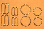  Bra Rings Hooks And Loops Adjustable ()