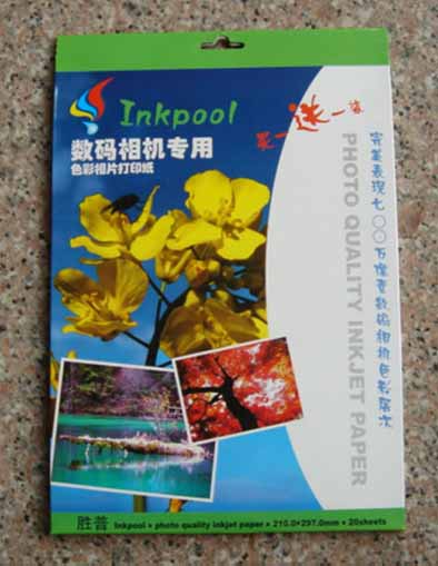  Photo Paper, Inkjet Photo Paper, Glossy Paper, Adhesive Paper (Fotopapier, Inkjet-Fotopapier, Glanzpapier, Haftpapier)