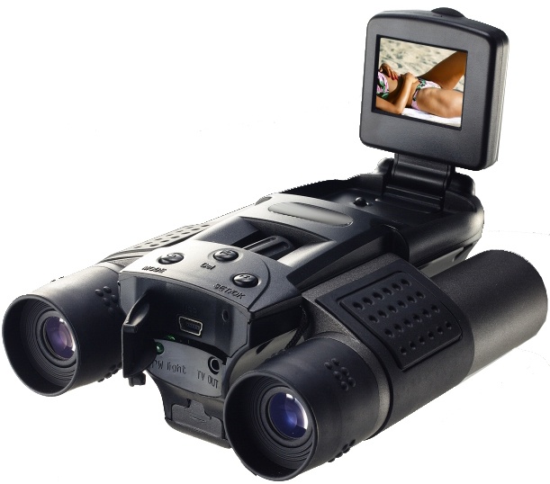  Binocular Digital Camera With LCD Screen ( Binocular Digital Camera With LCD Screen)