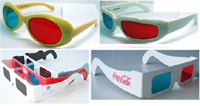  Paper 3D Glasses, Decoder, Firework Glasses, Polarized 3D Glasses (Livre des lunettes 3D, décodeur, Lunettes Firework, polarisées 3D Glasses)