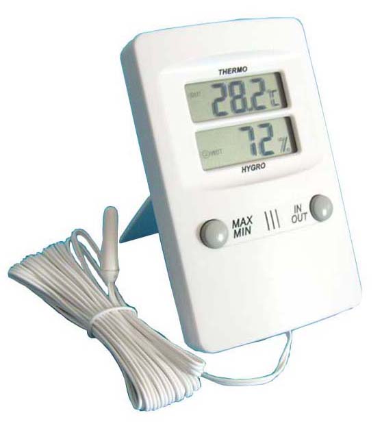  Digital In / Out Thermometer And Hygrometer ( Digital In / Out Thermometer And Hygrometer)