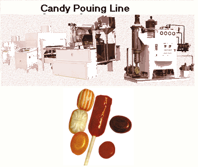  Candy Pouring Line (Candy Gießen Line)