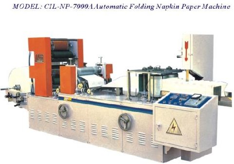  Automatic Folding Napkin Paper Machine (Serviette de table pliante automatique Machine à papier)