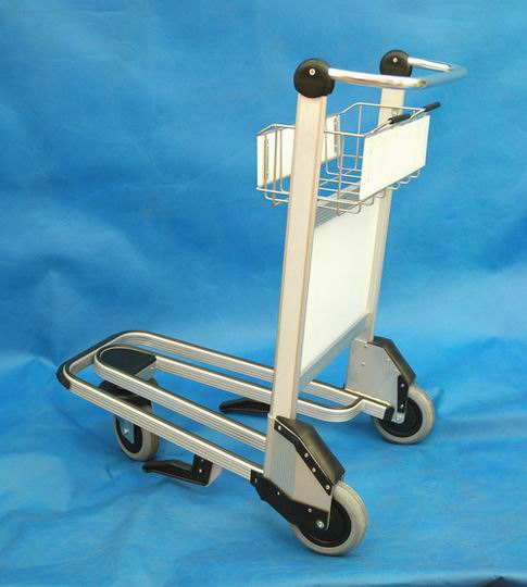 3 Wheel Aluminum Airport Luggage Cart (3 Колеса Алюминиевая аэропорт Камера Корзина)