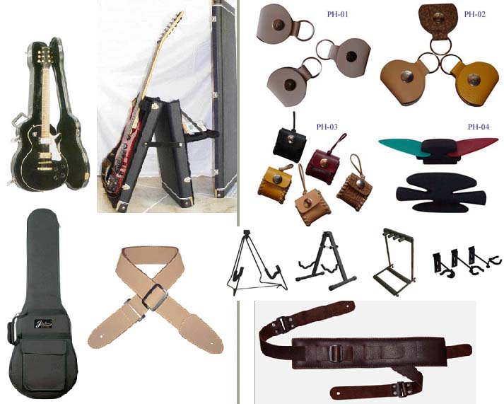  Guitar Bag, Case, Strap, Pick, Pick Holder (Guitar Bag, Case, Strap, Pick, Pick Holder)