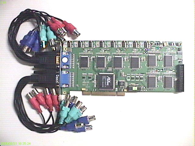  16CH Real Time PC-based DVR Board (16CH Real-Time-PC-basierte DVR Board)