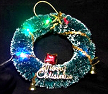  Usb Christmas Wreath / Lights (Couronne de Noël USB / Lights)