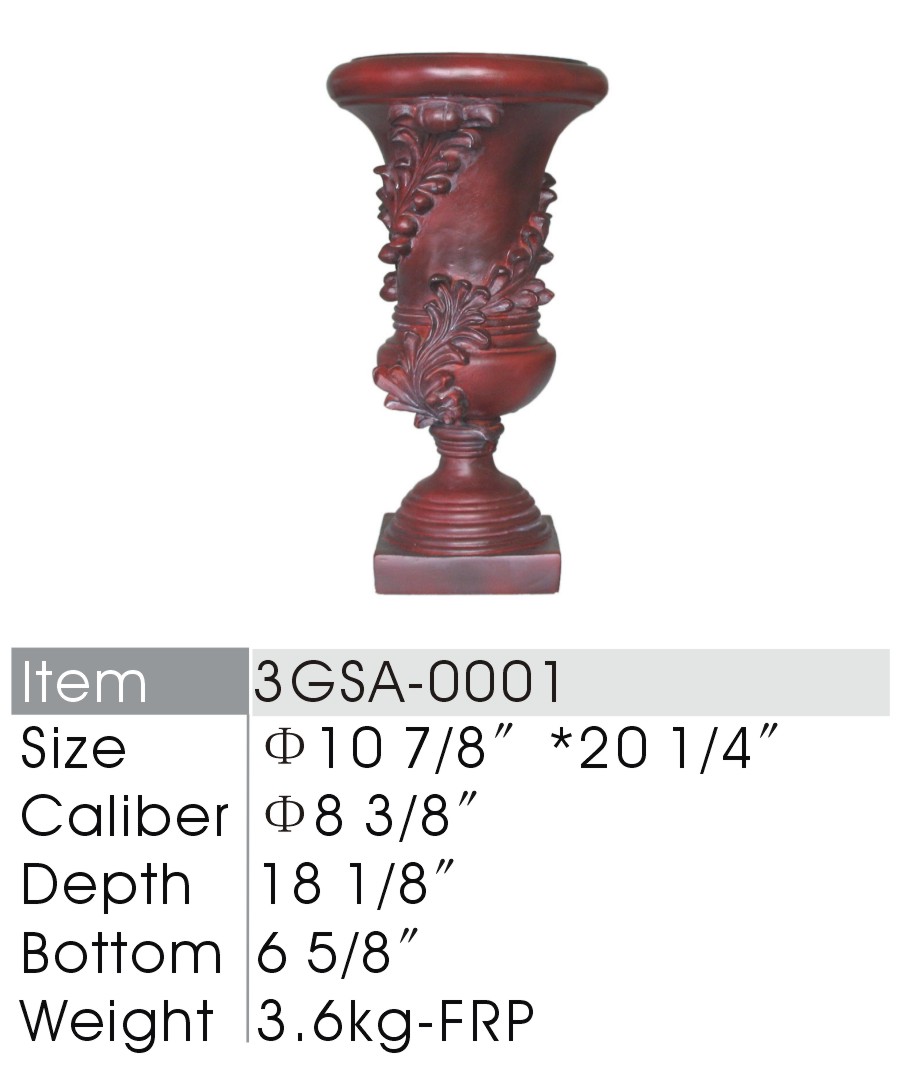  U. S. A. Design Garden Pot (U. A. S. Design Jardin Pot)