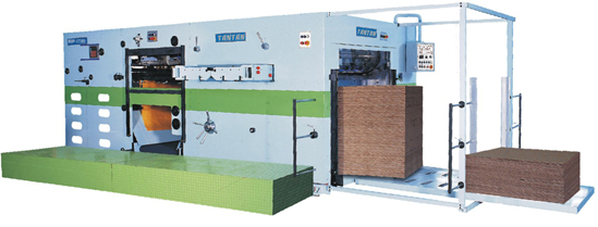  Corrugated Flatbed Diecutter (Гофрированный планшетный Diecutter)