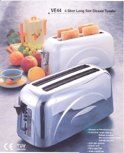  4 Slice Long Slot Classic Toaster (4 фрагмент Long Слот Classic Тостер)