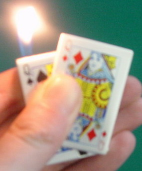  Poker Card Lighter