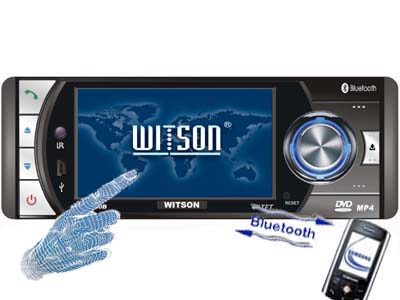  One Din DVD With 4 Monitor / Bluetooth / Touch Screen / Rds / TV ( One Din DVD With 4 Monitor / Bluetooth / Touch Screen / Rds / TV)