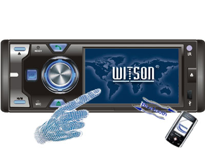 Double Din Car DVD With Touch Screen (Double Din Car DVD With Touch Screen)
