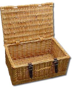  Willow Lidded Basket Hamper (Willow крышку корзины Хампера)